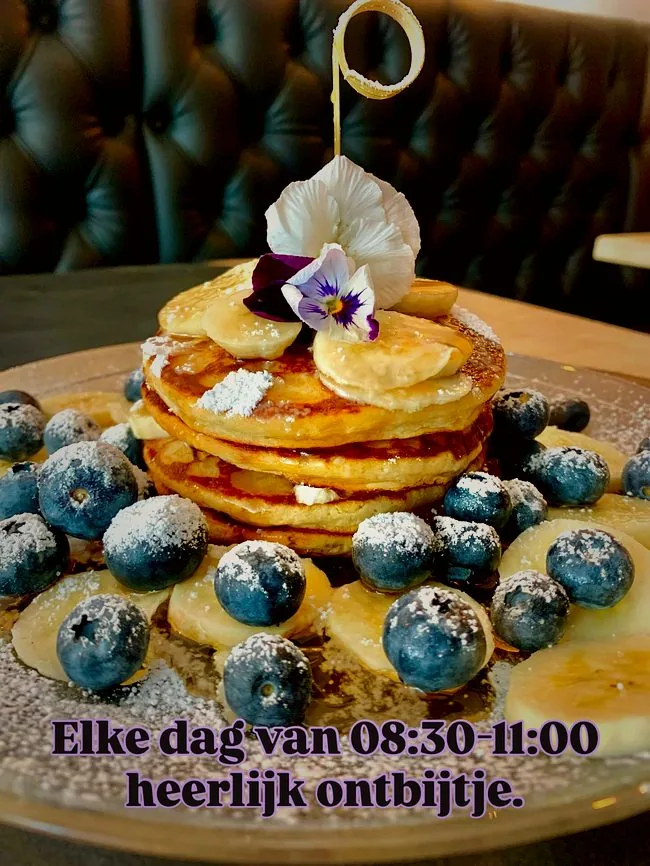 Agora pancakes met bosbessen