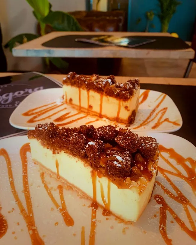 Agora Cheesecake met karamel