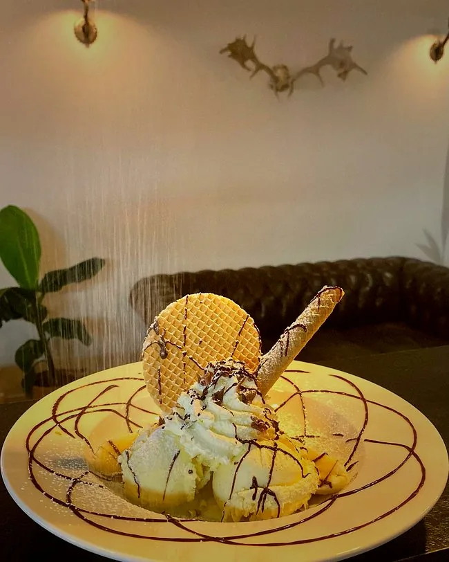 Agora ijsdessert